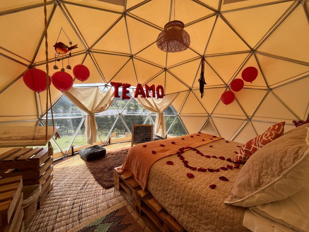Alma De Campo Glamping - Laguna De سويسكا المظهر الخارجي الصورة