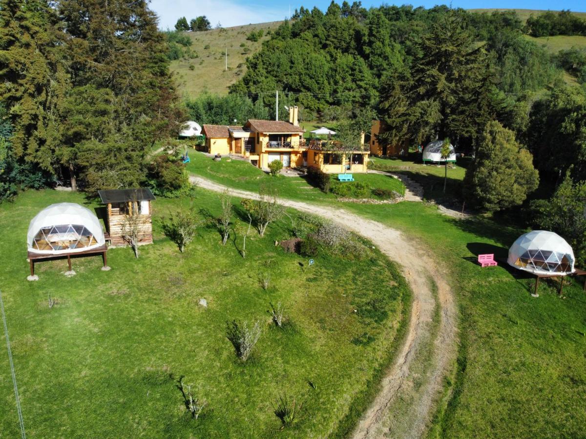Alma De Campo Glamping - Laguna De سويسكا المظهر الخارجي الصورة