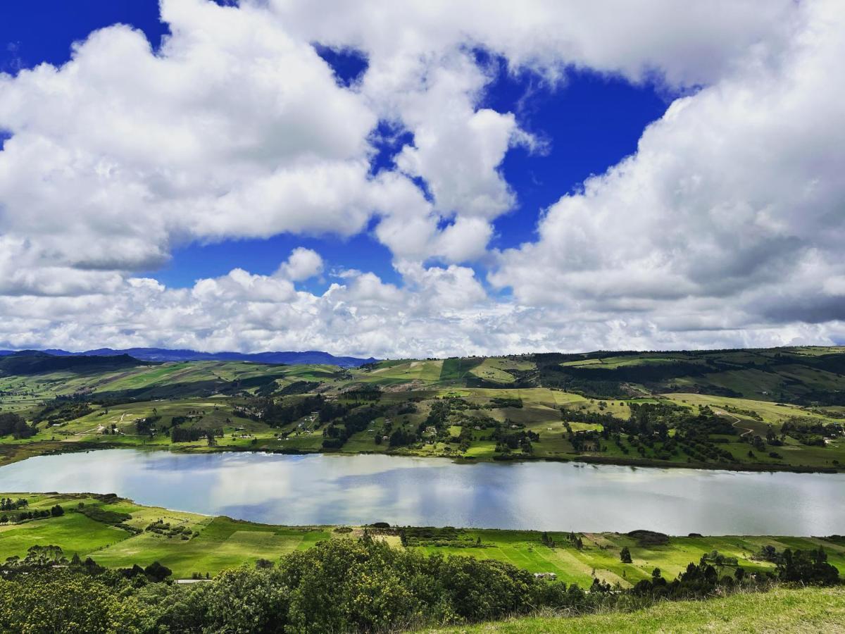 Alma De Campo Glamping - Laguna De سويسكا المظهر الخارجي الصورة