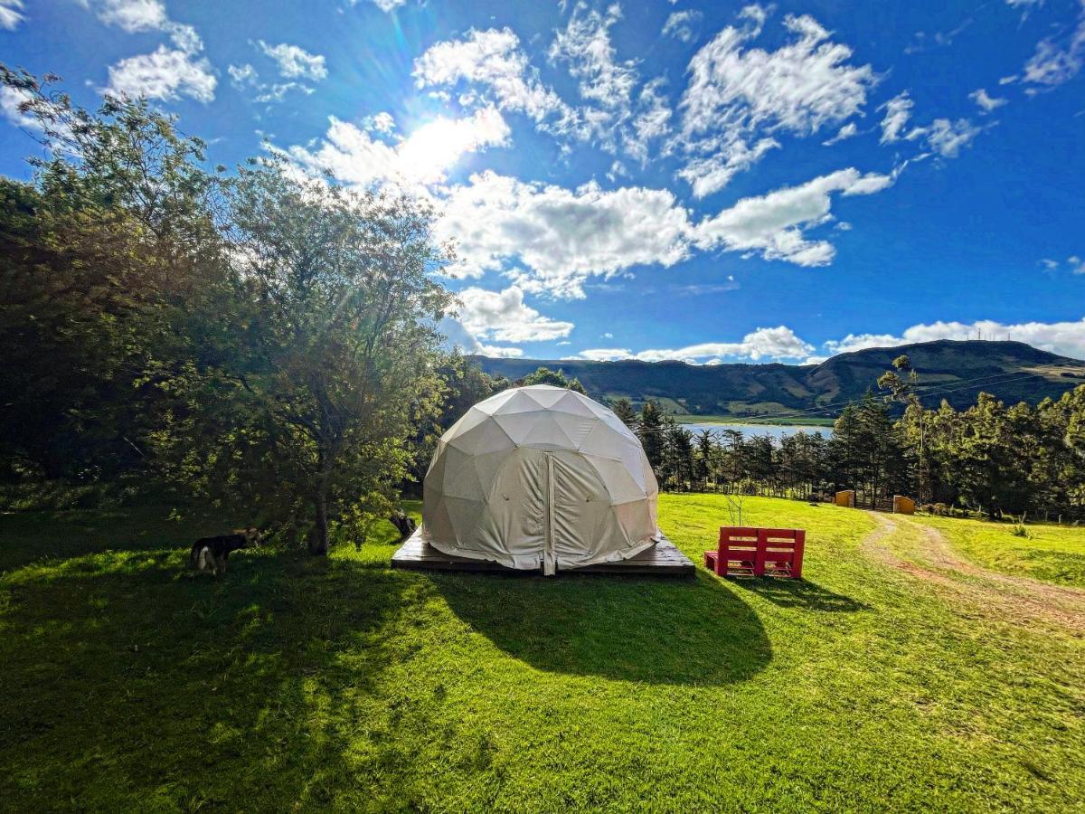 Alma De Campo Glamping - Laguna De سويسكا المظهر الخارجي الصورة