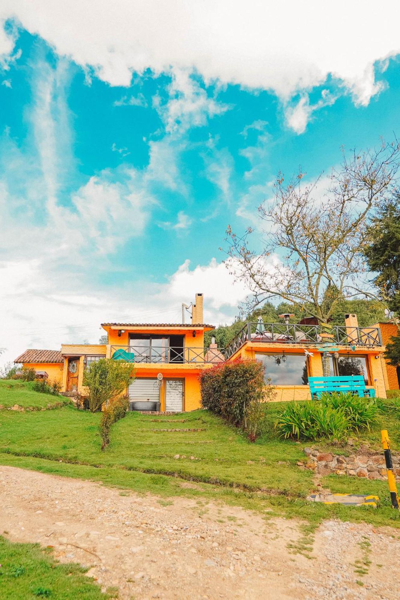 Alma De Campo Glamping - Laguna De سويسكا المظهر الخارجي الصورة